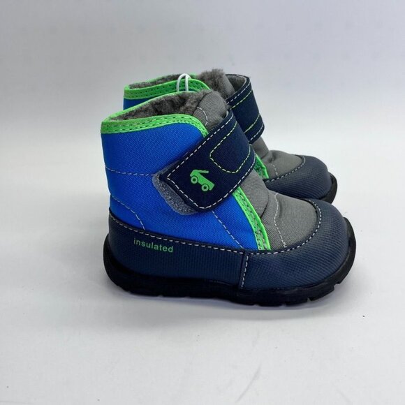 See Kai Run Other - See Kai Run Blake  Boots Size 5 in Navy/Gray Blue Green Booties Shoes Toddler